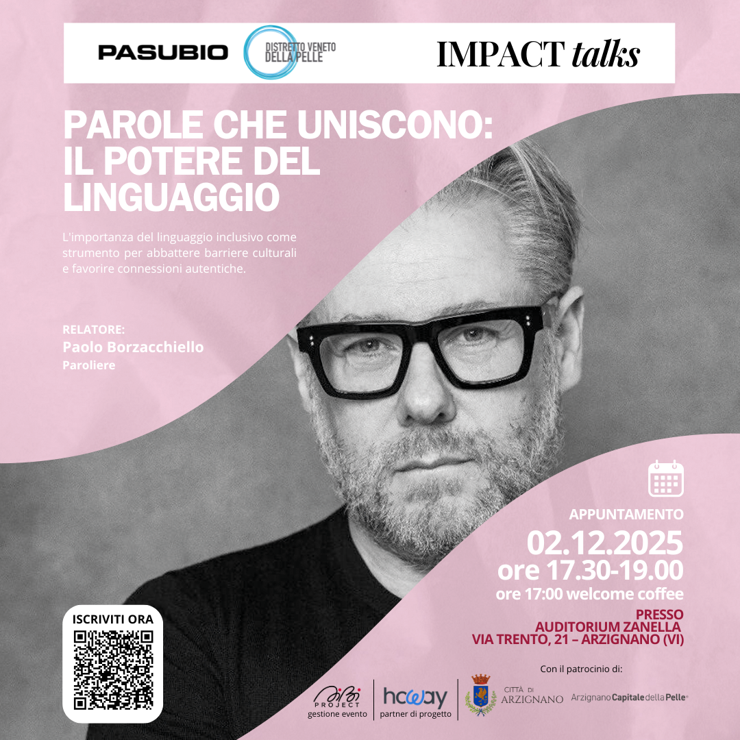 2 dicembre – Parole che uniscono: il potere del linguaggio. Aperte le iscrizioni all’ultimo evento di IMPACT Talks
