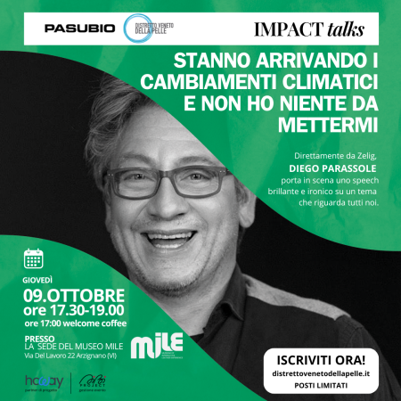 09 ottobre – Stanno arrivando i cambiamenti climatici e non ho niente da mettermi! ore 17.30 MILE Museum
