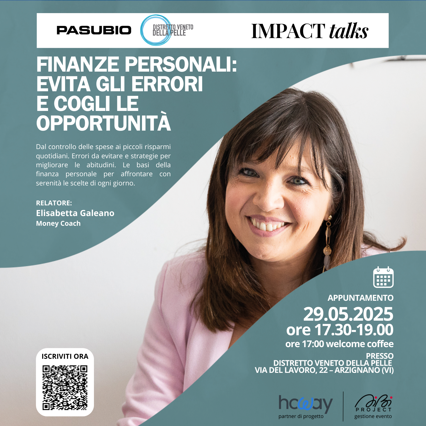 29 maggio – Finanze personali: evita gli errori e cogli le opportunità. Aperte le iscrizioni al quarto evento di IMPACT Talks