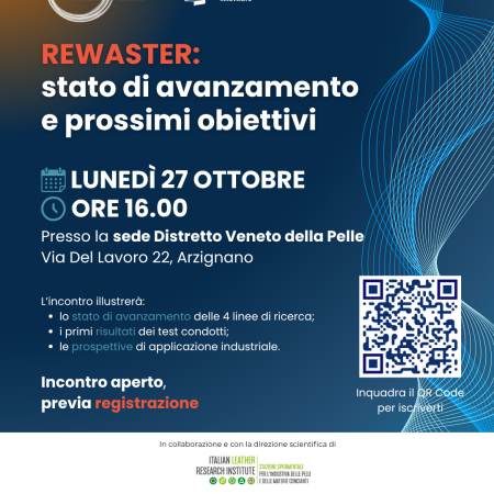 Incontro “REWASTER: stato di avanzamento e prossimi obiettivi” – Lunedì 27 ottobre, ore 16.00