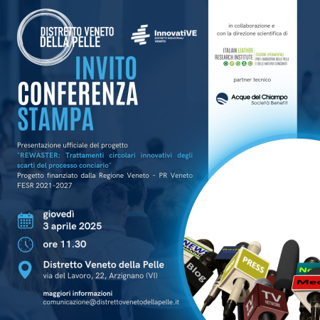Conferenza Stampa presentazione progetto “REWASTER” 3 aprile, ore 11.30