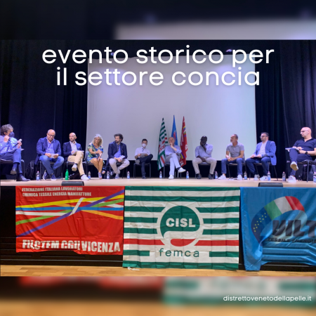 Il ruolo di aggregatore sinergico del Distretto Veneto della Pelle, riconosciuto nel summit sindacale nazionale