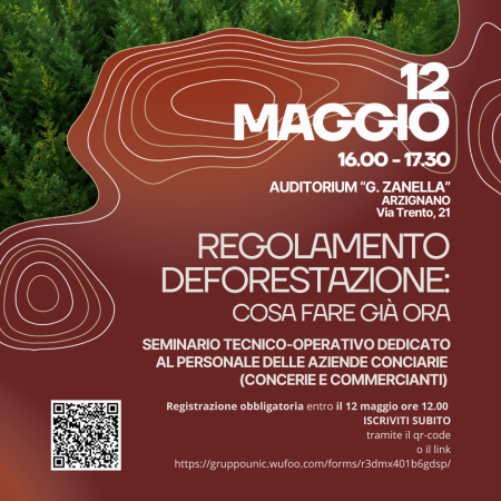 Regolamento Deforestazione “Cosa fare già ora”