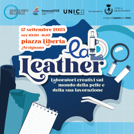 LeatherLab: laboratori creativi per bambini in Piazza ad Arzignano, domenica 17 settembre