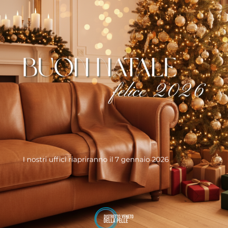 Buone Feste dal Distretto Veneto della Pelle