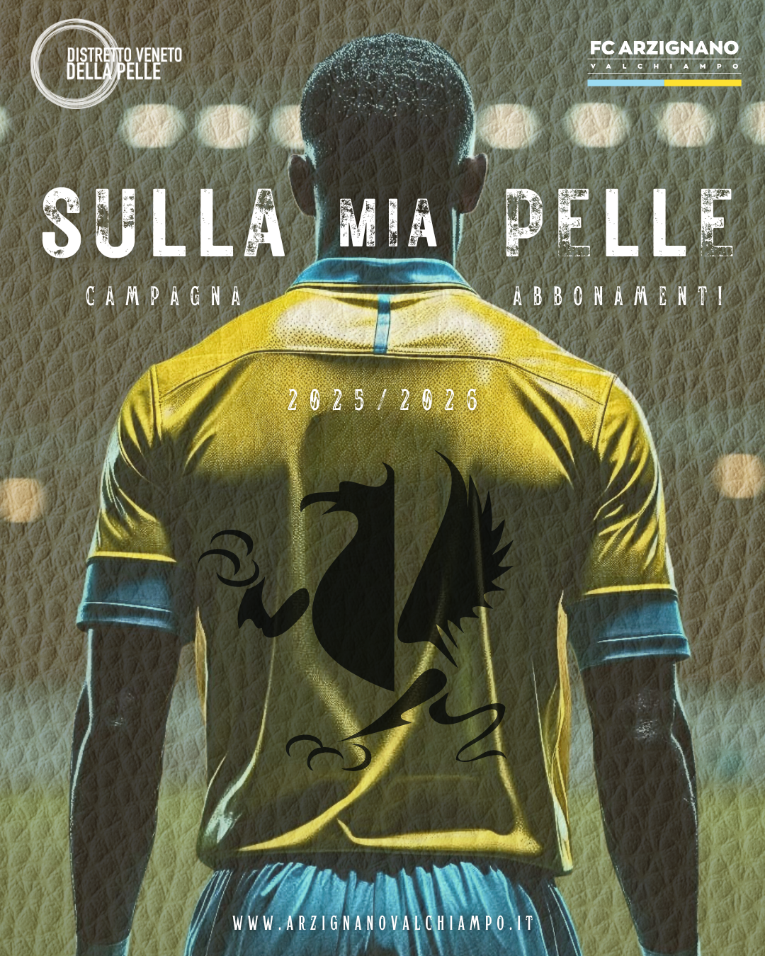“Sulla mia Pelle”: il Distretto Veneto della Pelle scende in campo con l’FC Arzignano Valchiampo