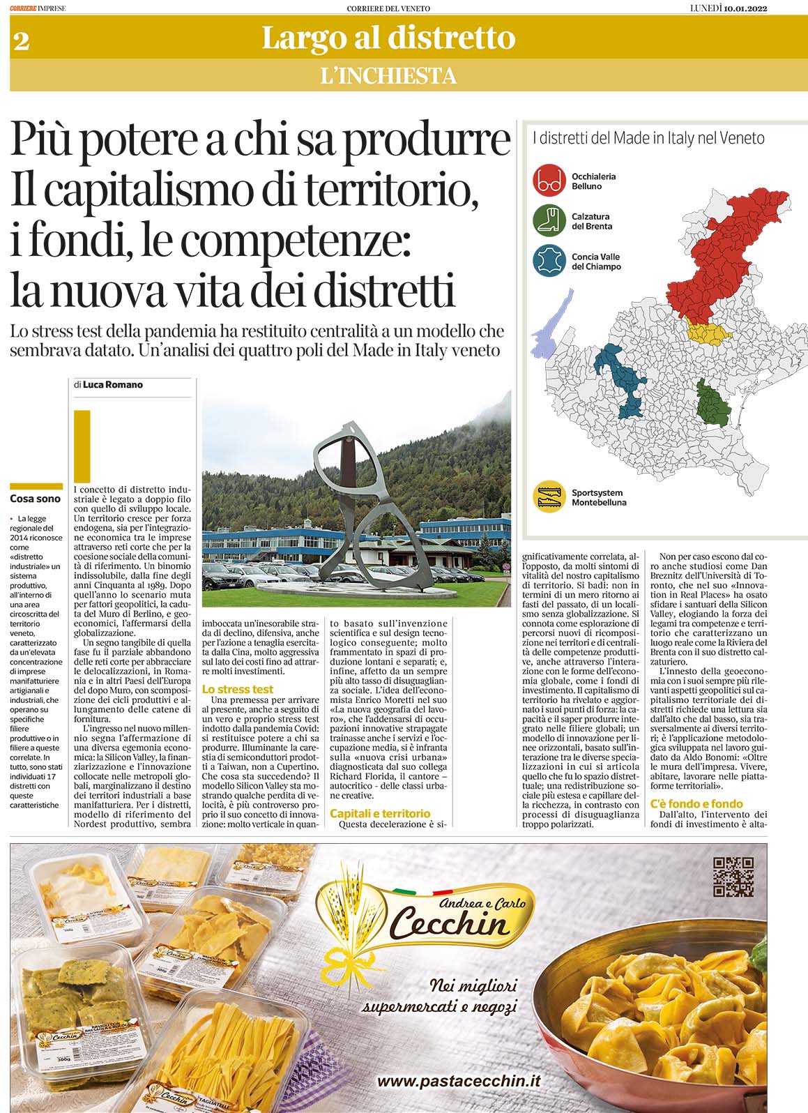 Distretto Veneto Della Pelle Corriere Imprese