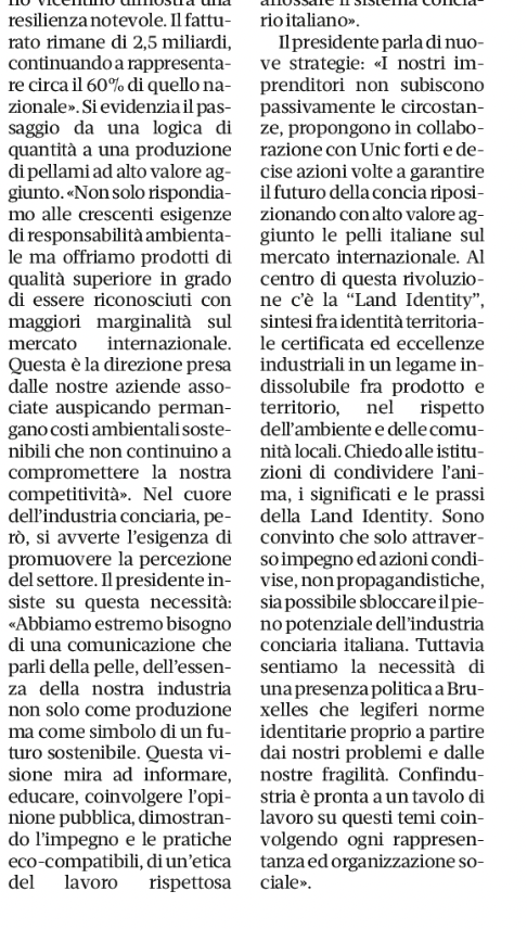 Distretto Veneto Della Pelle Intervista Gdv Mirko Balsemin Presidente Sezione Concia Confindustria Vicenza 4
